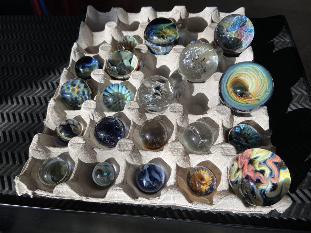 Production pendant l'évènement Marble 2022